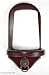 Wall Mount Pool Table Cone Chalk Holder Mahogany With Chalk