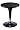 Ventura Adjustable Table Black Metallic Fiberglass