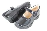 New FOOTMATES MIDNIGHT Leather MARY JANE Shoes Girls