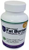Discounted Kailo Impact Best Seller Fat Burner Forskolin 250mg Diet Pills | 100% Pure Coleus Forskohlii Root Extract | 60 Caps Belly Blasting Supplements | All Natural Potency for Men & Women | Money Back Guarantee!