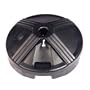 50 lb Black Concrete Filled Umbrella Base
