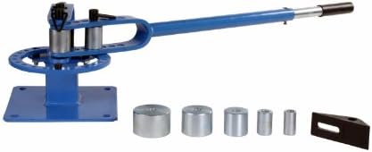 Bench Top Tube Pipe Rod Compact Bender Bending Metal Fabrication 7 Dies 1" - 3"