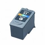 CANON COMPUTER SYSTEMS CCSI / Replacement ink cartridge for pixma ip6210d, ip6220d, mp150, mp170, color / CNMCL51 / Sold as 1 Each / Mfr Part # CL51 \*/ Replacement ink cartridge for pixma ip6210d, ip