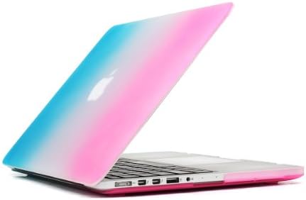 LEIMI ®Macbook Retina 13-inch Rubberized Hard Case Cover for Apple Macbook Pro 13.3" with Retina Display A1502 / A1425 (Newest Version,not with Cd/dvd Rom) (NEW-Rainbrow)