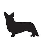 Herding Dog Pet Cardigan Welsh Corgi Car Truck Vehicle Bumper Helmet Decal Sticker Wall Art Laptop Design Skin Stickers