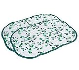 Set of 2 Reversible Quilted Shamrock Placemats