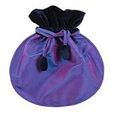 Silk Bag - with contrasting velvet top--for infinite uses