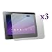 Fosmon Crystal Clear Screen Protector Shield for Samsung Galaxy Tab 10.1 Tablet - 3 Pack