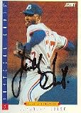 Jonathan Hurst, Montreal Expos, 1993 Score Autographed Card