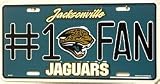 Jacksonville Jaguars License Plate - #1 Fan