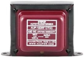 ACUPWR (TM) AUP-150 From 110 to 220 volt 150 Watt High End Step Up Transformer - [Lifetime Warranty Made with the Finest Materials in the USA]