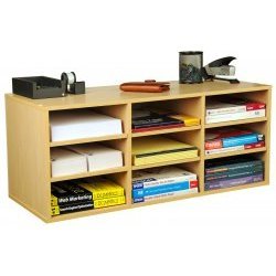 Venture Horizon 9 Compartment Organizer 1160 (Maple) (13″H x 31″W x 12″D)