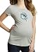 Motherhood Maternity: Florida Marlins Short Sleeve Scoop Neck MLB Maternity T Shirt
