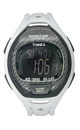 Timex Ironman Sleek 50-lap Full Black Dial Unisex watch #T5K339