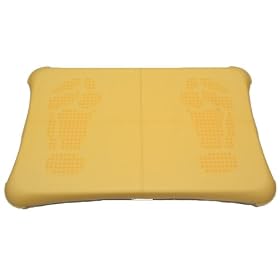 Wii Fit Skidproof Silicon Skin Cover with Foot Print - Orange (2 Pack)