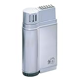 Colibri Eagle Satin Silver / Polished Silver Wind-Resistant Lighter
