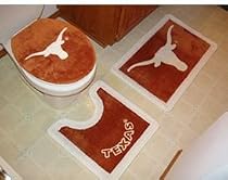Texas 3 Piece Bath Rug Set