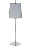 Modish Table Lamp 1 light Polished Steel