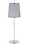 Modish 1-Light Table Lamp 1-light Polished Steel
