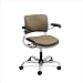 HON 4300 Series Passive Ergonomic Mid-Back Swivel Chair, Black Base, Lava Fabric