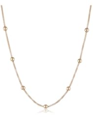 Anne Klein Gold-Tone Mesh Collar Necklace, 16"