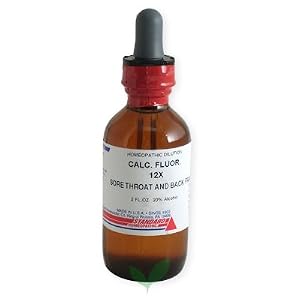 Standard Homeopathic Calc Fluor Liquid 12X Cell Salt by 