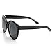 zeroUV - Designer Inspired Mod Fashion Oversized P3 Shaped Round Circle Sunglasses