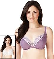 2 Pack Limited Collection Mesh Non-Padded DD-GG Bras