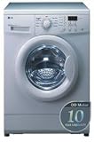 LG Direct Drive washing machine, 1200rpm, 7kg load, white,