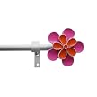 Sabrina Flower Drapery Rod - 48-88"