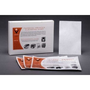 Thermal Printer Cleaning Card 3x6 (25 Cards)