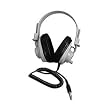 Deluxe Mono Headphones, Replaceable Coiled Cord