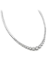 10.00 ctw ctw Diamond Necklace 14k Gold SI-1