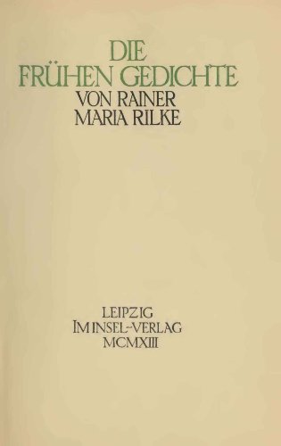 Die frühen Gedichte 1914 Original-Scan (German Edition)