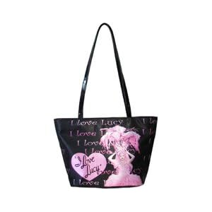 I Love Lucy Signature Product Women's I Love Lucy Showgirl Shoulder Tote Medium Handbag