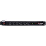 CyberPower CPS-1215RMS Rackmount PDU Power/Surge Strip - 12-Outlet 15A 1800VA 1800 Joules