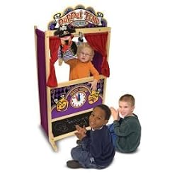 Melissa and Doug&reg; Deluxe Puppet Theater