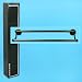 24 Jamestown Double Towel Bar - Venetian rubbed oil Bronze finish
