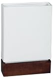 Edrick Vase Large Rectangle White