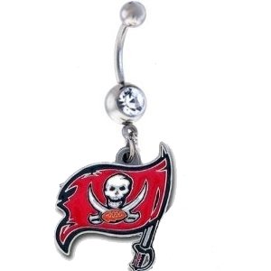 Tampa Bay Buccaneers NFL Sexy Belly Navel Ring