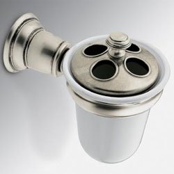 Moen Antique Nickel Kingsley Toothbrush & Tumbler Holders