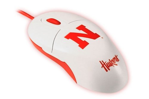 Nebraska Huskers Optical Computer Mouse