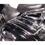 05-08 KAWASAKI VN1600D: MC ENTERPRISES SADDLEBAG TOP RACKS (CHROME) by MC Enterprises
