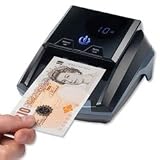 New. Safescan Auto Counterfeit Detector Infared Magnetic Ink Metal Thread 0.5 second Verification Ref 112-0363