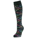 Fit2Win Pro Dri Funky Knee High Socks Black Splatter