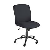 Safco Uber Big and Tall High Back Chair, Black in Fabric
