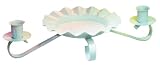 Hortense B. Hewitt Wedding Accessories Candle Stands, White Scalloped