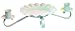 Hortense B. Hewitt Wedding Accessories Candle Stands, White Scalloped