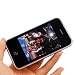 TV I999+ Dual Card Quad Band Dual Camera Flashlight TV JAVA 3.2 Inch Flat Touch Screen Cell Phone Black (2GB TF Card)