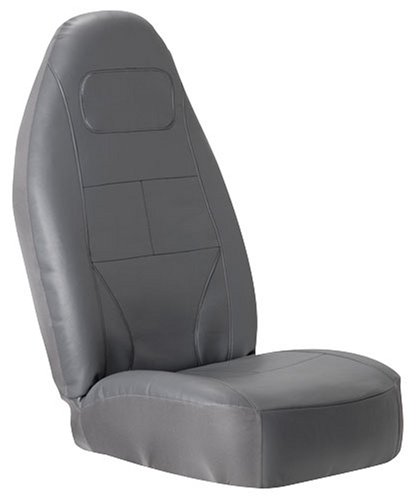 Auto Expressions Sleek Grey Universal-Fit Front Seat Cover